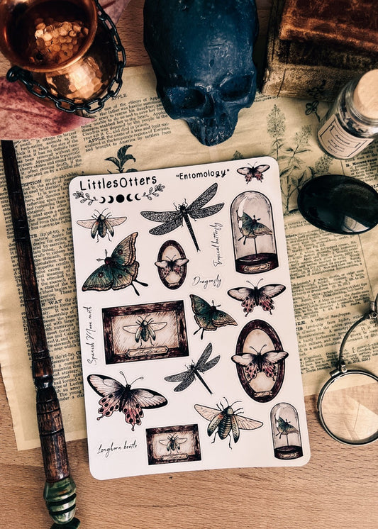 "Entomology" Sticker's sheet