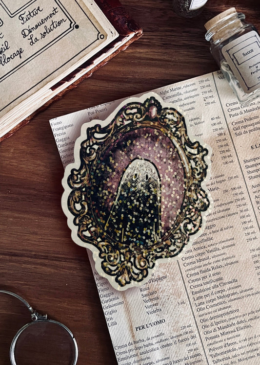 "Ghostt" sticker (Holographic)