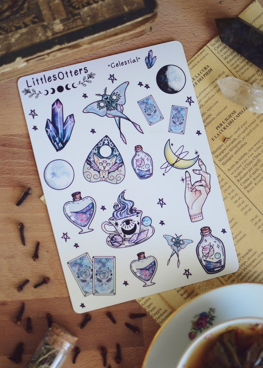 Celestial Sticker's sheet