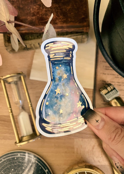 Magical Potion sticker (Gold foil)