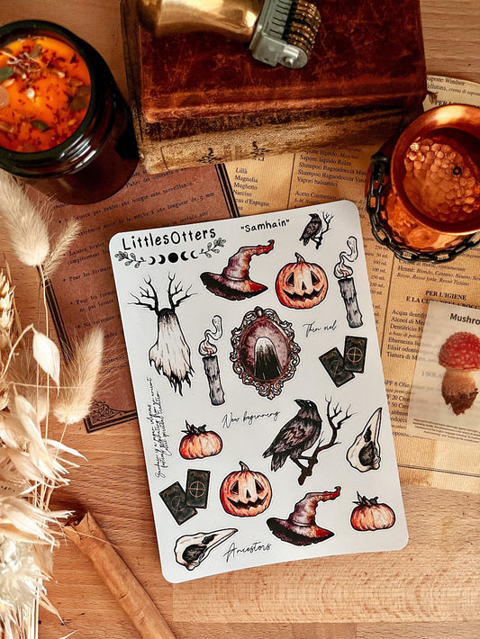 Planche de stickers "Samhain"